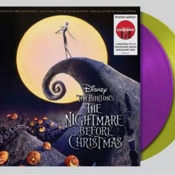 NEW and Sealed - Disneys Nightmare Before Christmas Record Album LP - Picture 5 of 9